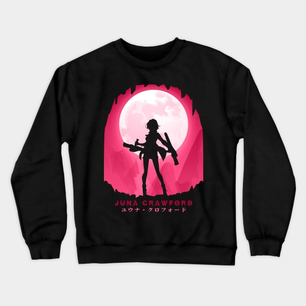 Juna Crawford | Trails Of Cold Steel Crewneck Sweatshirt by GuruBoyAmanah